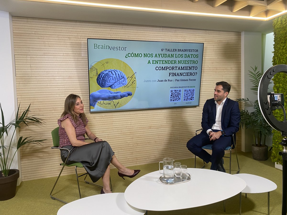 🚀Hoy nuestro director <a href="/jderusg/">Juan de Rus</a> participó en el '6º Taller gratuito Brainvestor: ¿Cómo nos ayudan los datos a comprender nuestro #ComportamientoFinanciero?', organizado por <a href="/CobasFunds/">Cobas AM</a> y presentado por <a href="/PazGomezFerrer/">Paz Gomez Ferrer</a>.