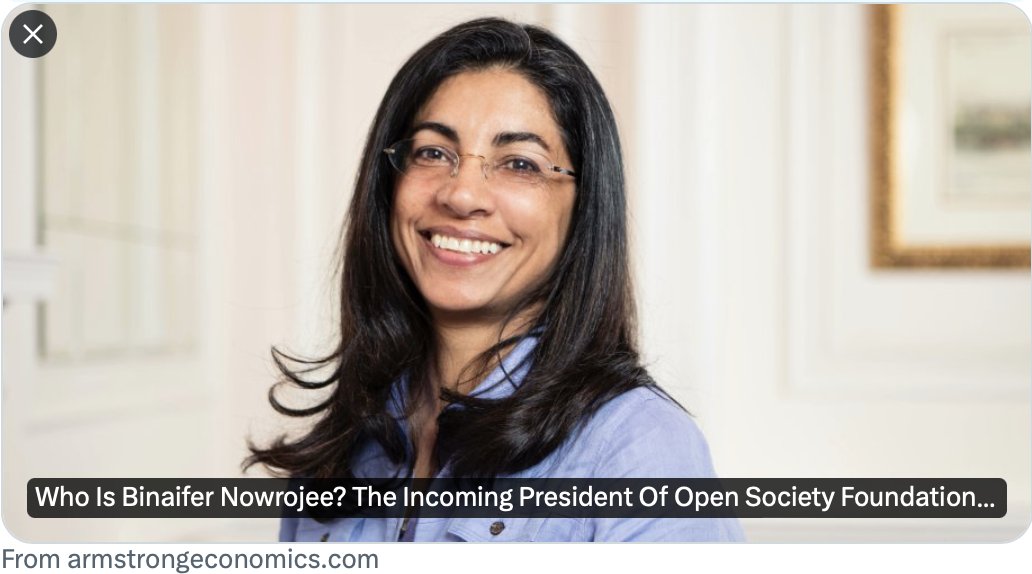 Who is Binaifer Nowrojee? The Incoming President of Open Society Foundations 'Born in London, raised in Kenya, with an Indian heritage, Nowrojee is the daughter and granddaughter of well-known lawyers in Kenya. Pheroze Nowrojee, her father, helped to overturn the Raila…