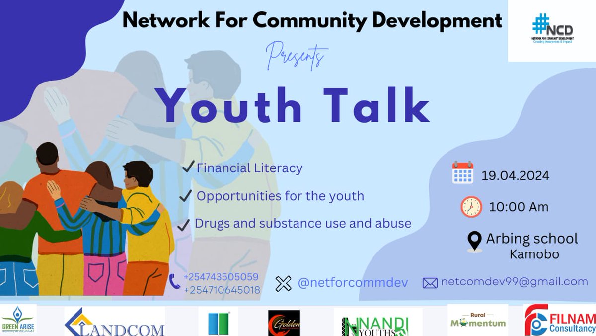 GODFREY KEVOLWE 🇰🇪 (@kevolwe_godfrey) on Twitter photo Join us for an empowering youth talk on 19/04/2024 at Arbing School, Kamobo! Let's celebrate our potential as the architects of tomorrow's world. This event is your stage to shine, where your voices matter and dreams take flight! See you there! <a href="/nandiyouthstv/">Nandi Youths TV</a> <a href="/Green_Arise/">Green Arise Initiative</a> #NCDKe Join us for an empowering youth talk on 19/04/2024 at Arbing School, Kamobo! Let's celebrate our potential as the architects of tomorrow's world. This event is your stage to shine, where your voices matter and dreams take flight! See you there! <a href="/nandiyouthstv/">Nandi Youths TV</a> <a href="/Green_Arise/">Green Arise Initiative</a> #NCDKe