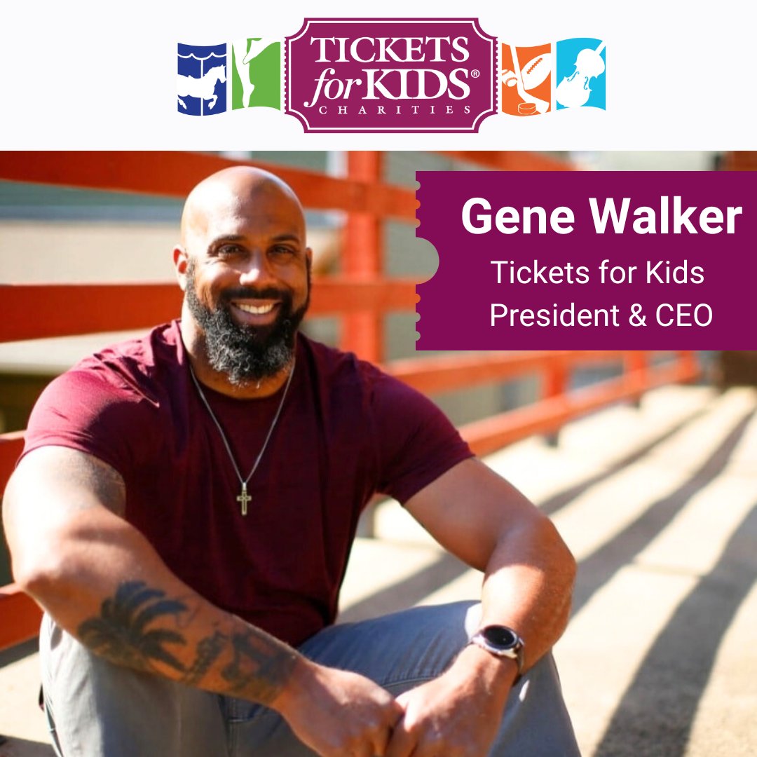 Tickets for Kids Charities is proud to announce the appointment of Gene Walker as its new President & CEO. With a rich background in finance, education, nonprofit management, and community service, Gene brings a wealth of experience and passion to his new role.
