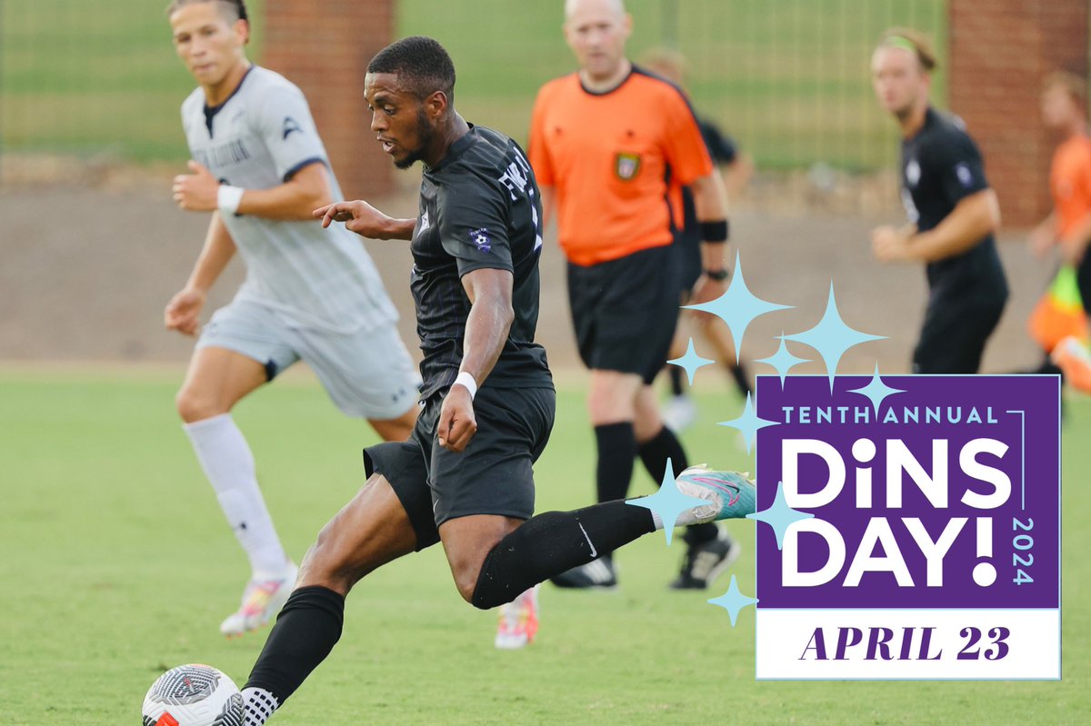 We are one week away from our 10th annual #DinsDay! Your gift to Furman Men's Soccer directly supports our program and student-athletes.  If you would like to make an early gift, please click the link below and designate 'Men's Soccer.'
givecampus.com/g8didh