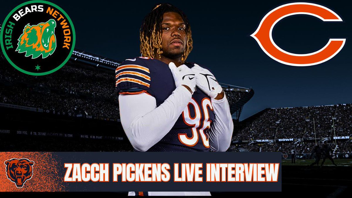 We Have a Special Episode of the Podcast this week as our Bonus Episode! 

We will be joined by Chicago Bears DT Zacch Pickens (<a href="/ZP6DT/">Zacch Pickens🧃</a>) as we discuss his Rookie Campaign and the Upcoming 2024 Season. 

Make sure you check out the Podcast this week for the Episode to Drop!