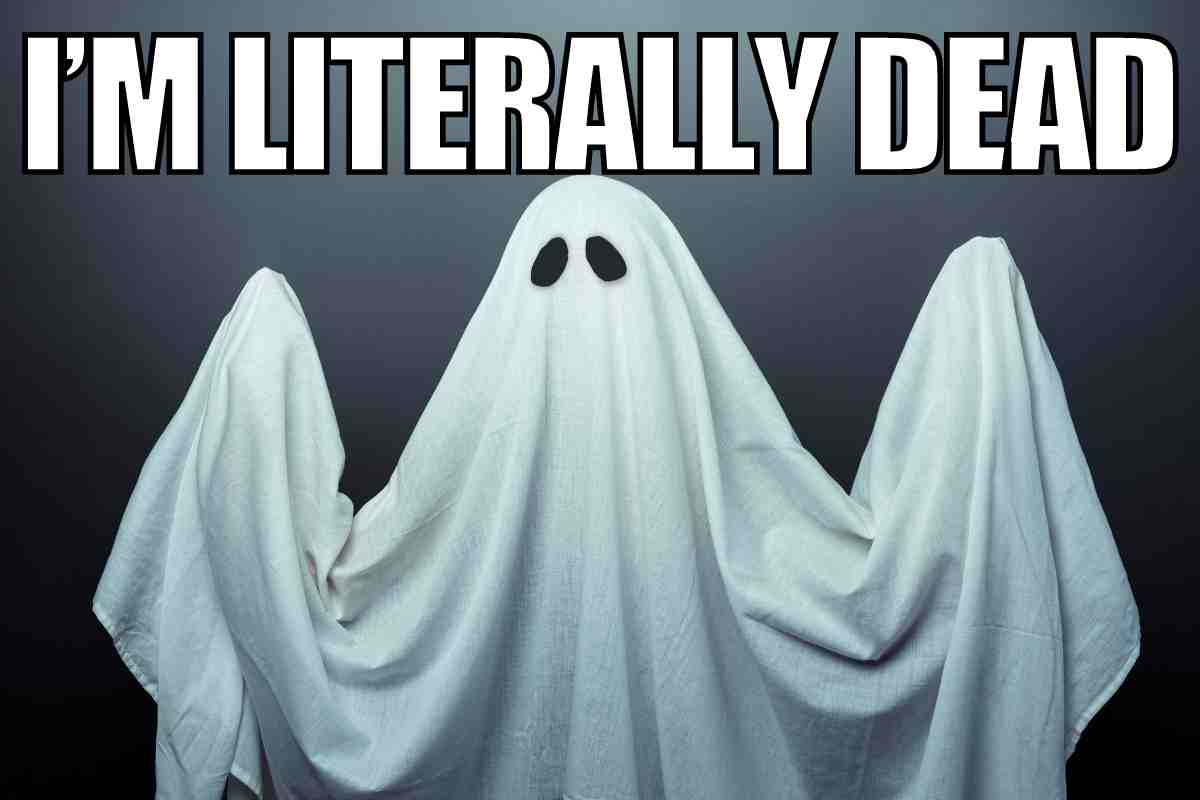 There are people who are so adamant in their believe that ghosts don’t exist, even if one came up to them and said I’m Dead. They still wouldn’t believe.