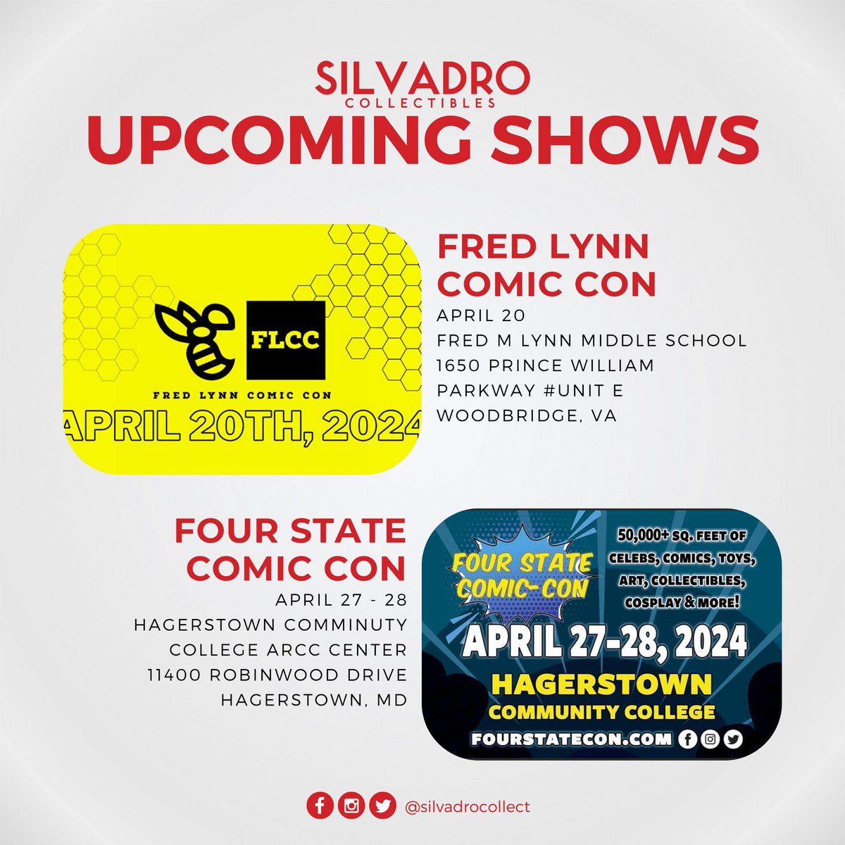 SilvaDroCollect's tweet photo. Next up: Fred Lynn Comic Con
Final Stop: Four State Comic Con
#instagood #instadaily #gaschapon #anime #japanesetoys #familyfun #kidsfun #uniquegifts #kawaii #otaku #fun #collectible #follow #letsgosilvadro #SpringTour #FredLynnComicCon #FourStateComicCon https://t.co/s6mRzo0wiv