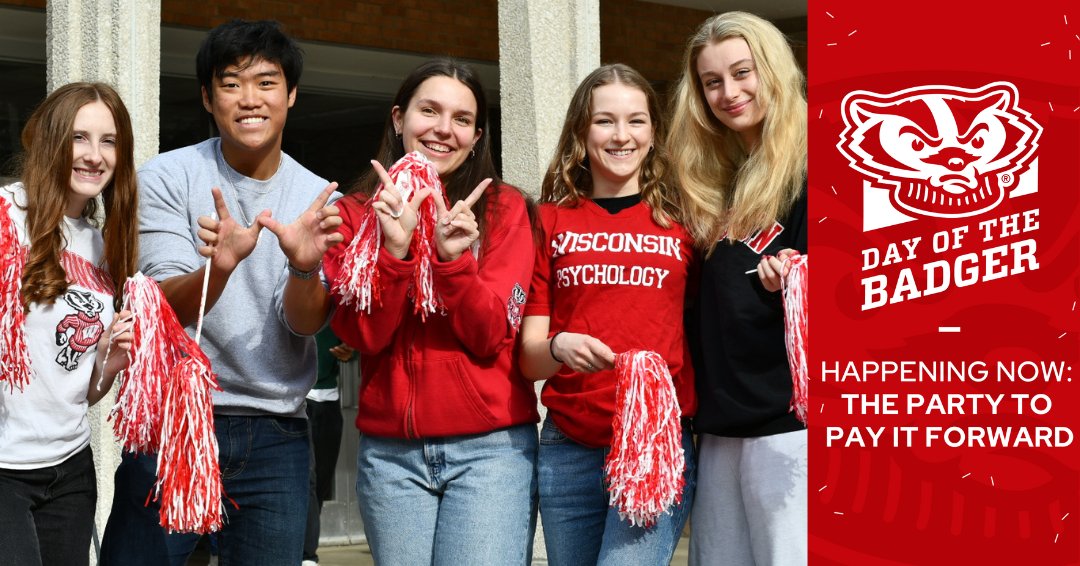 Make a difference for the next generation of Psychology Badgers! Support @uwpsych during #DayoftheBadger at dayofthebadger.org/campaign/psych…