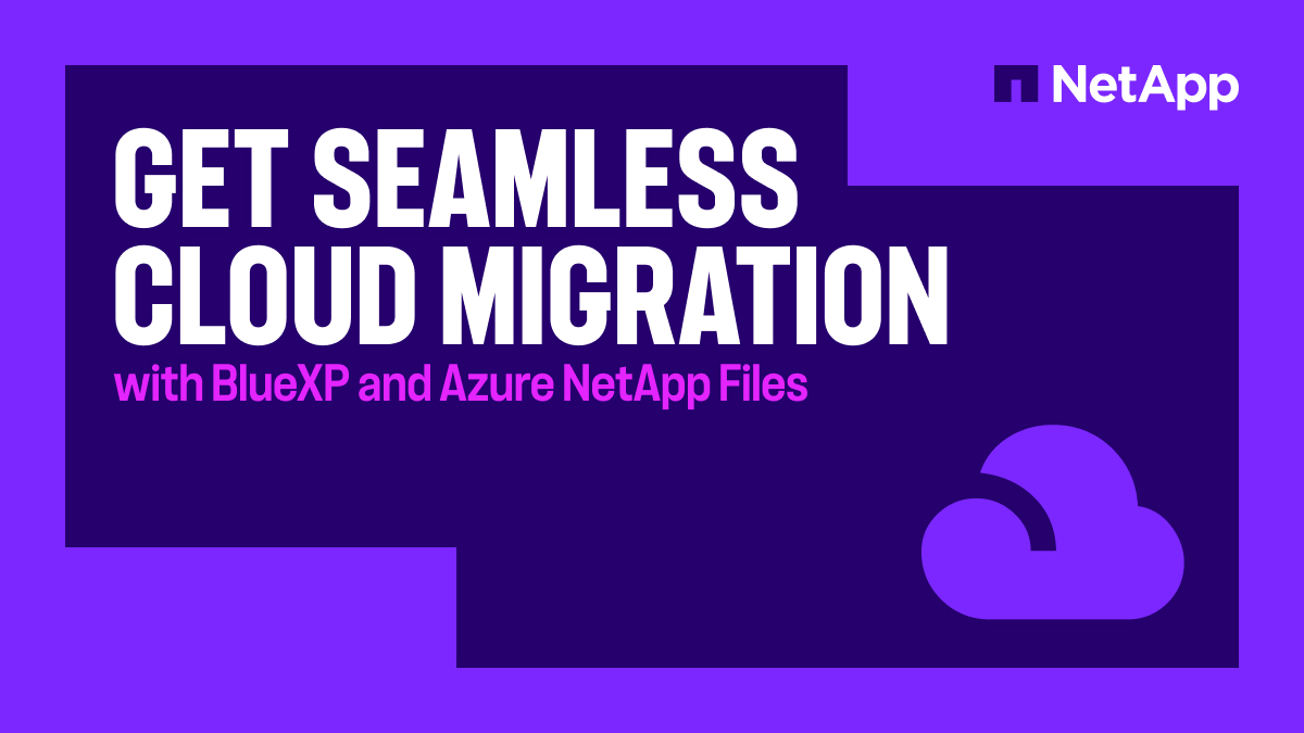 Migrating workloads to the #cloud shouldn’t age your infrastructure team. For secure and stable data migration at 30% less TCO, pair NetApp BlueXP copy and sync tool with Azure NetApp Files. Keep those gray hairs at bay the easy way: ntap.com/3Q5vyo1 #Azure @Azure