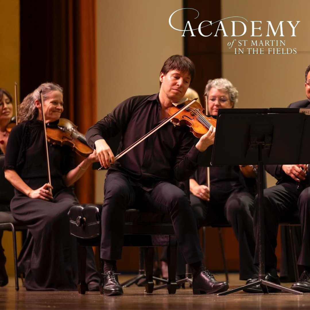 🎻@JoshuaBellMusic announces he is extending his contract as Music Director with the Academy of St. Martin in the Fields @ASMForchestra through 2028! Joshua says: “l am delighted to be extending my contract as Music Director of the Academy of St Martin in the Fields for another