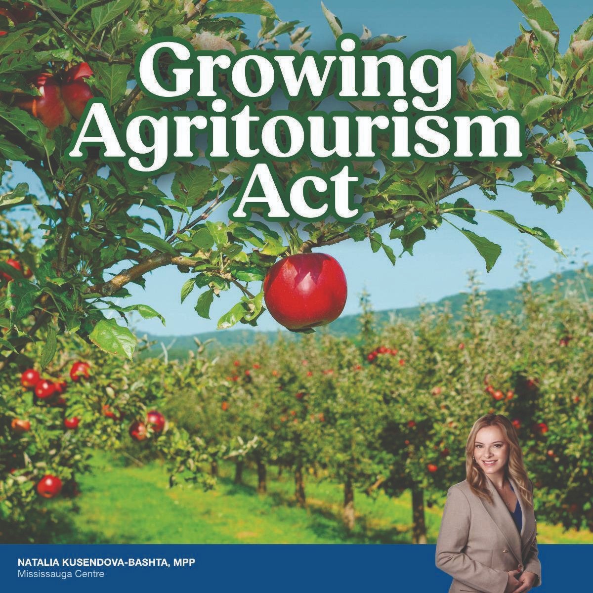 I am proud to stand with my colleague @Rae_Matt, who tabled his private member’s bill yesterday, the Growing Agritourism Act 🌽, which will: ✅Remove barriers to investment ✅Provide consistency across agritourism providers ✅Mitigate risks for farm businesses Learn more:…