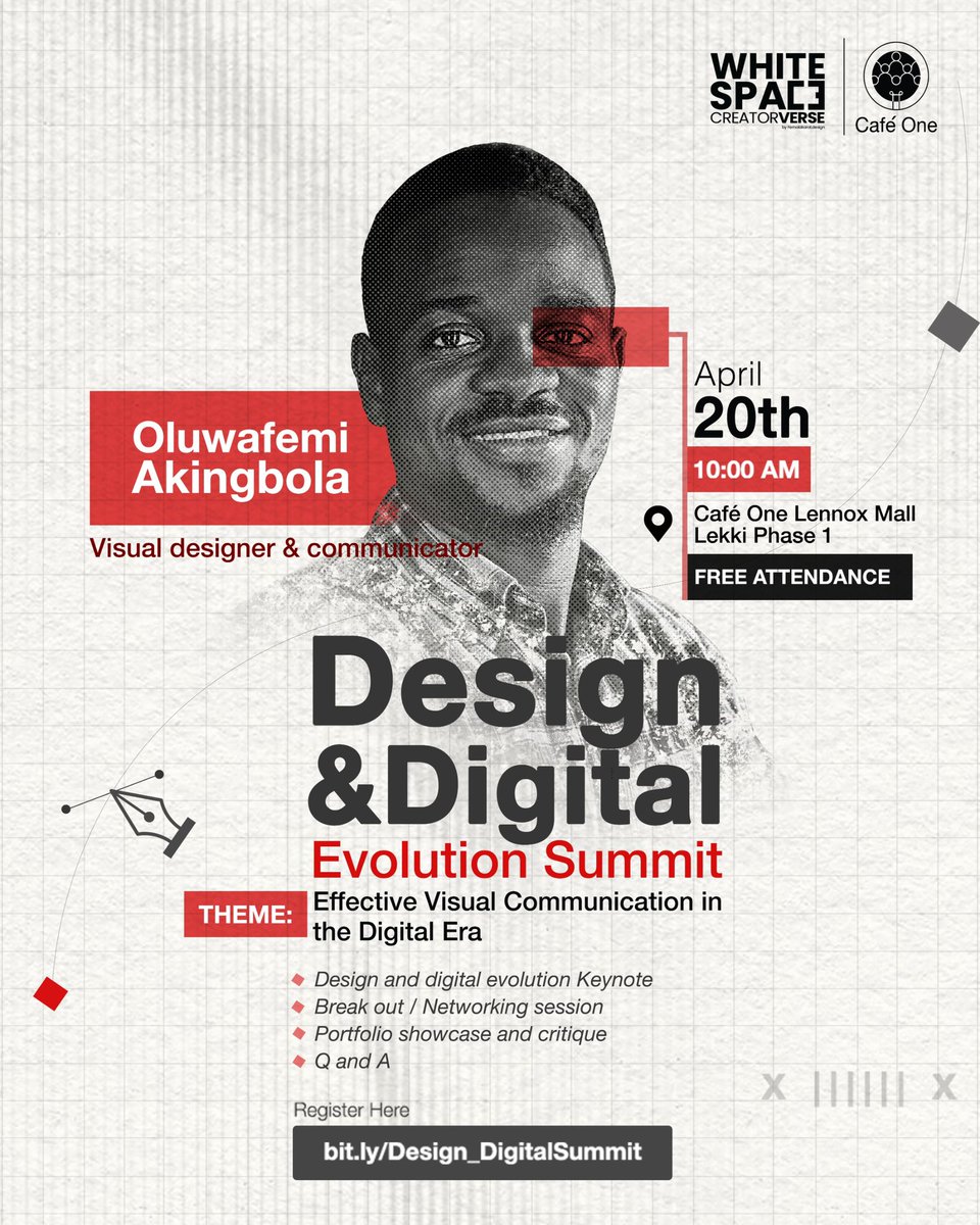 @nelson_aniekan @AdexxxG @Daviowhite @egbokavictory_ @Dezignbydeb @ElijahImaobong @CarsinDesign @aburexxx @ruffydfire @PO_GrassRootM If you’re in lagos, you can join me on Saturday. 

Register here too

bit.ly/Design_Digital…