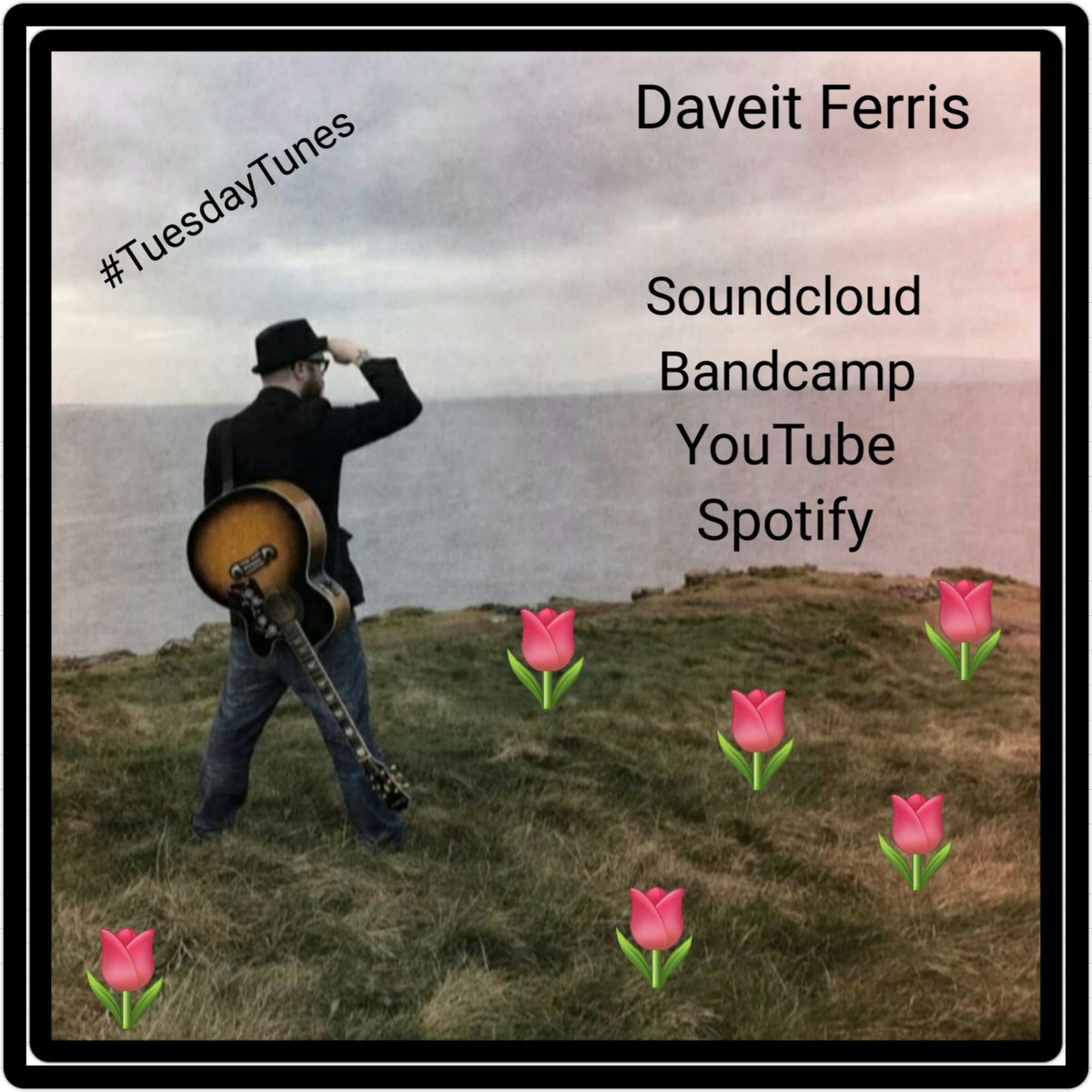 Your search for brilliant music just ended! Listen to #DaveitFerris and get the BEST #TuesdayTunes you've ever had in your ears. You can thank me later! #SupportArtists 

soundcloud.com/daveitferris

daveitferris.bandcamp.com 

youtube.com/channel/UCpKbj…

open.spotify.com/artist/2xXLh8k…