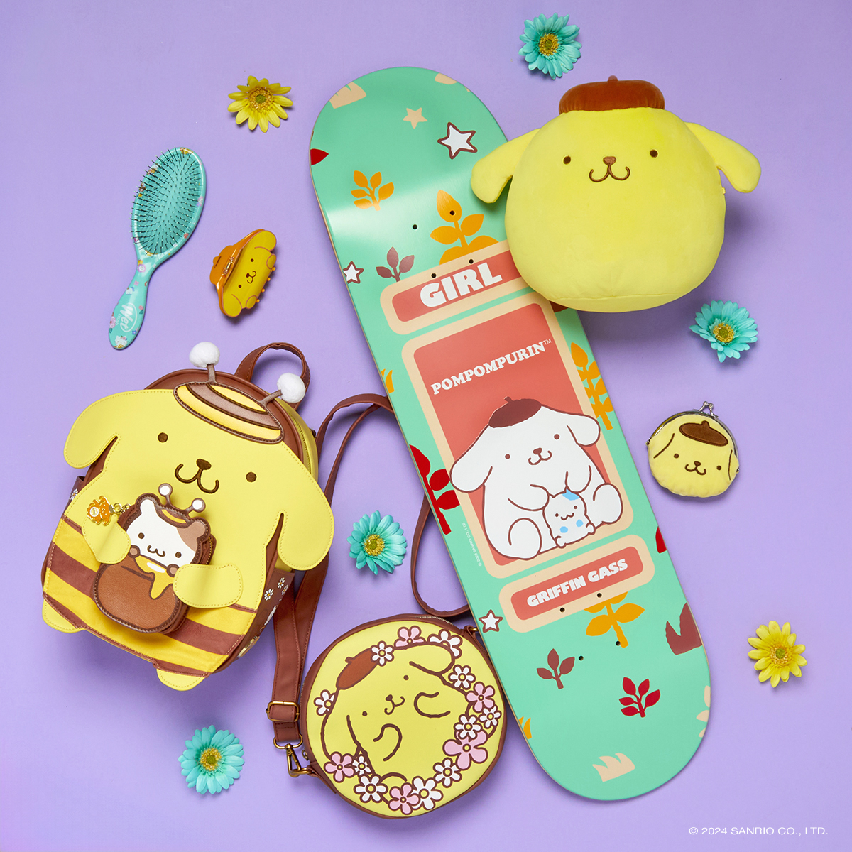 💛 GIVEAWAY 💛 We're celebrating our Friend of the Month with a super sweet giveaway! Want to win this adorable #Pompompurin prize pack? Follow @sanrio on IG to enter!