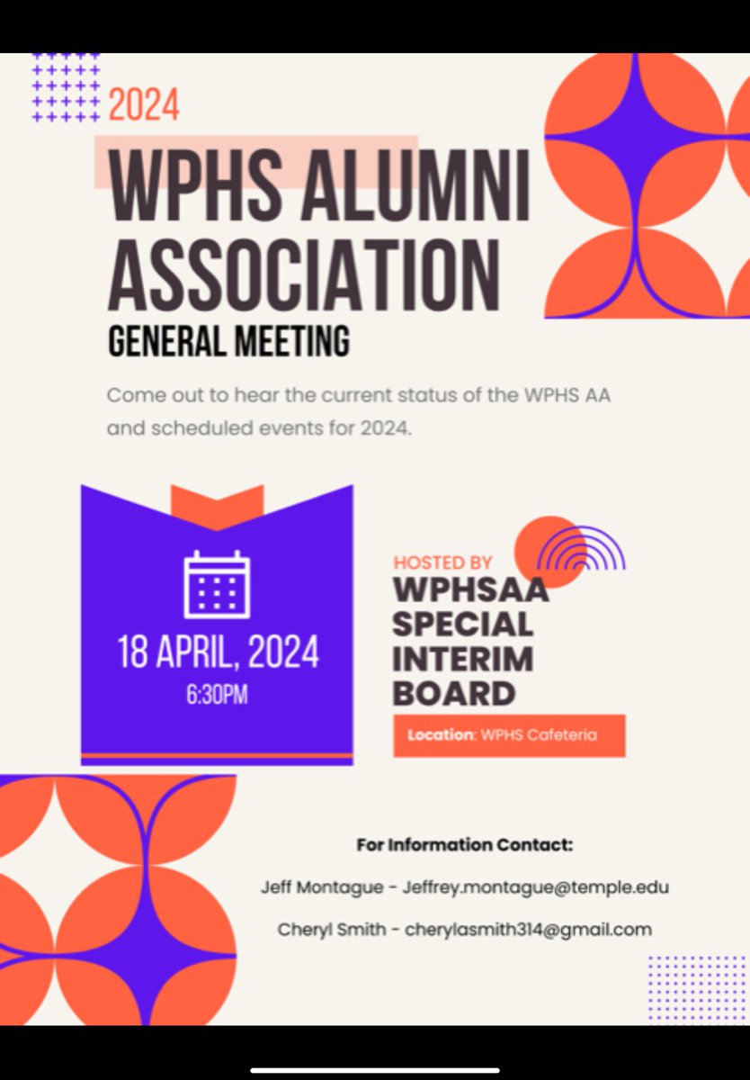 WPHSAlumni tweet picture