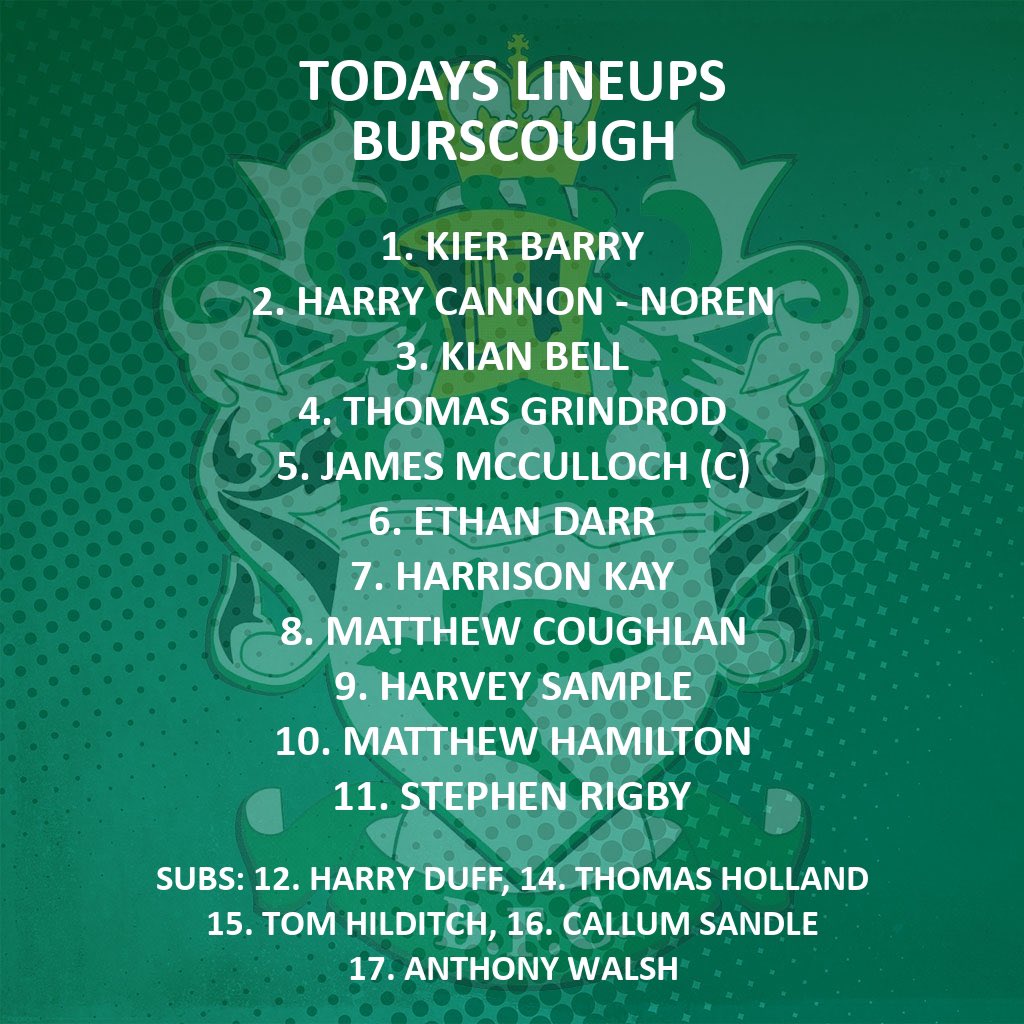 How we line up tonight against @barlickfc #COYG #UTL 🇳🇬