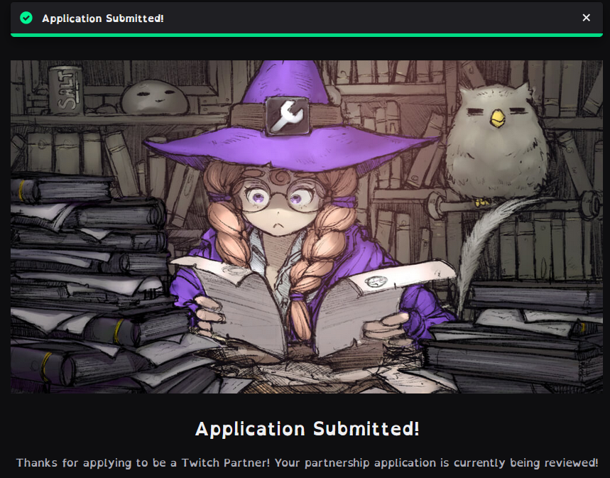 Karoboard's tweet photo. AAAAAA #TwitchPartner here I come 📢! Wish me luck folks! And thank you all for getting me this far!!! MUCH LOVE ♥️♥️♥️#VStray https://t.co/G7ApTNKK9O