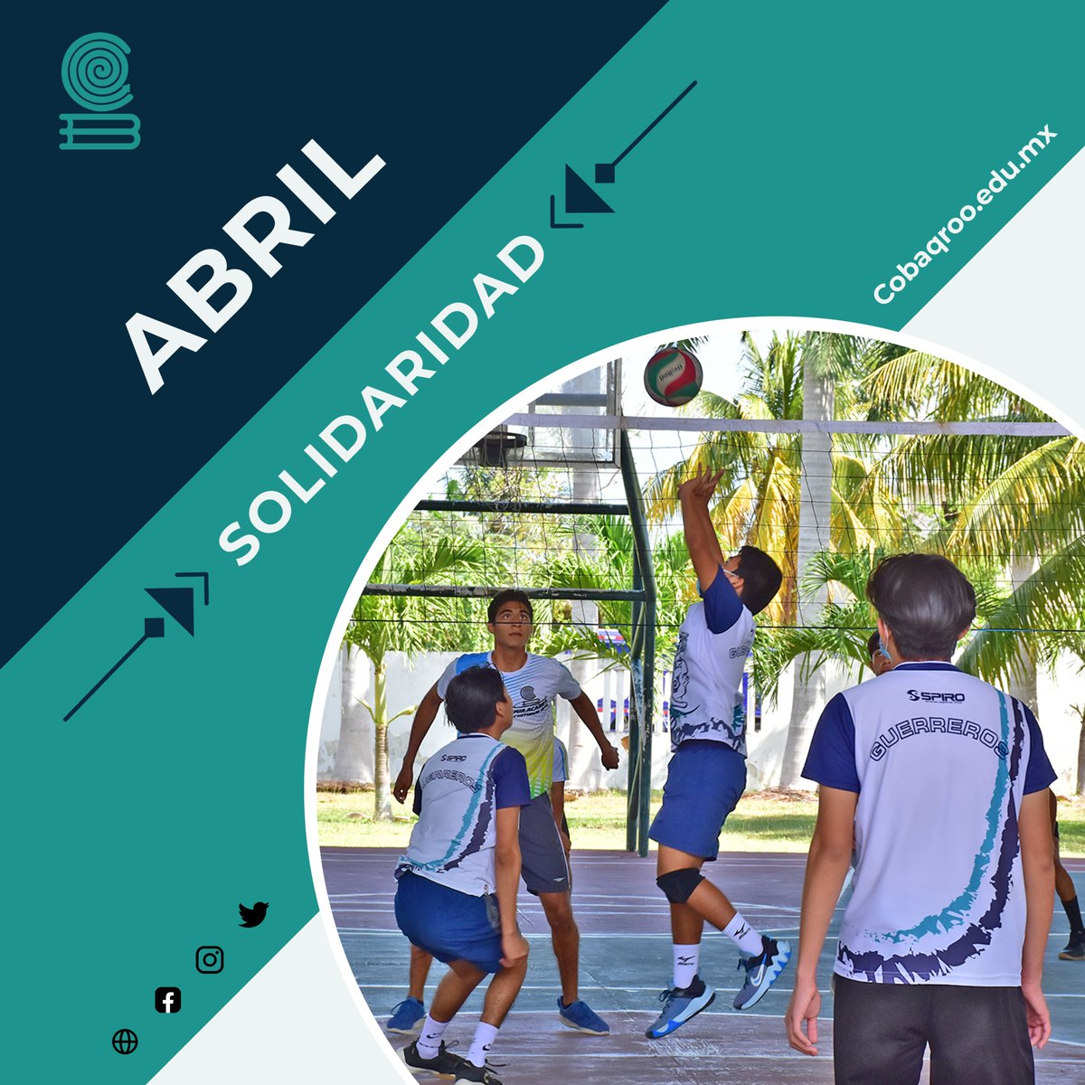 La 𝗦𝗢𝗟𝗜𝗗𝗔𝗥𝗜𝗗𝗔𝗗 en el sector educativo implica un compromiso colectivo de trabajar juntos para promover el bienestar y el éxito de todos los estudiantes, reconociendo y respetando la diversidad de necesidades y capacidades dentro de la comunidad educativa. #COBAQROO