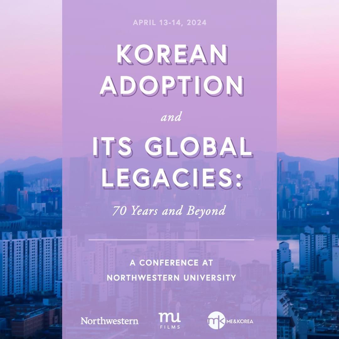 So deeply grateful to have been in community with all those at this past weekend’s conference, “Korean Adoption and Its Global Legacies: 70 Years and Beyond.” Thank you to the amazing <a href="/deannliem/">Deann Borshay Liem</a>, Minyoung Kim, and Me &amp; Korea for bringing us all together ❤️