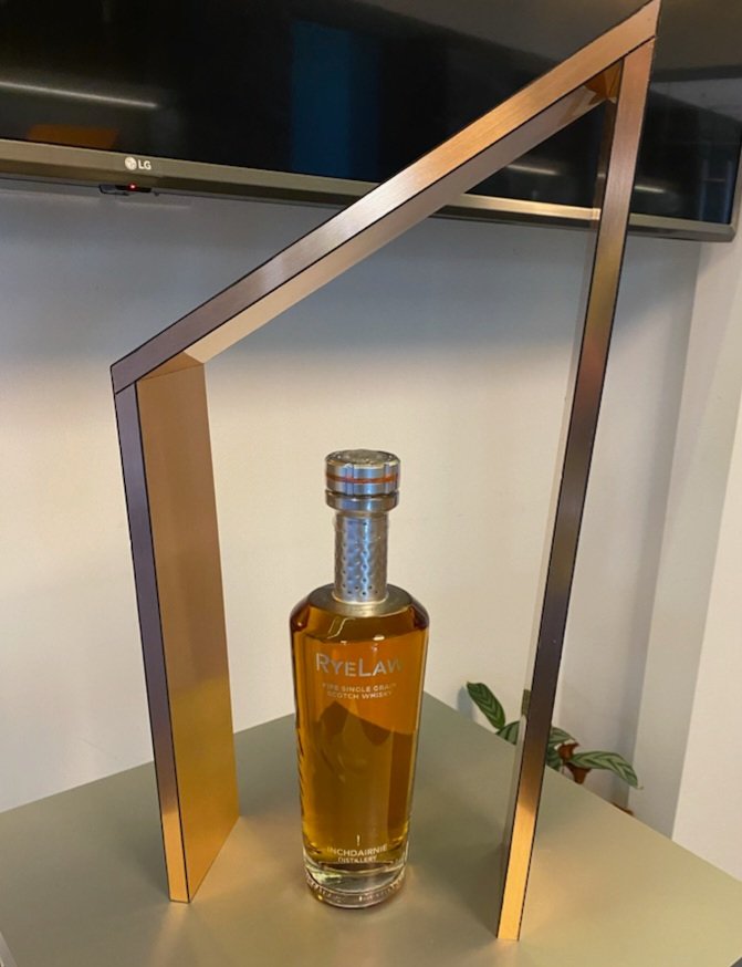 Have their Ryelaw bottling on display in reception @InchDairnieDist #Glenrothes #Fife