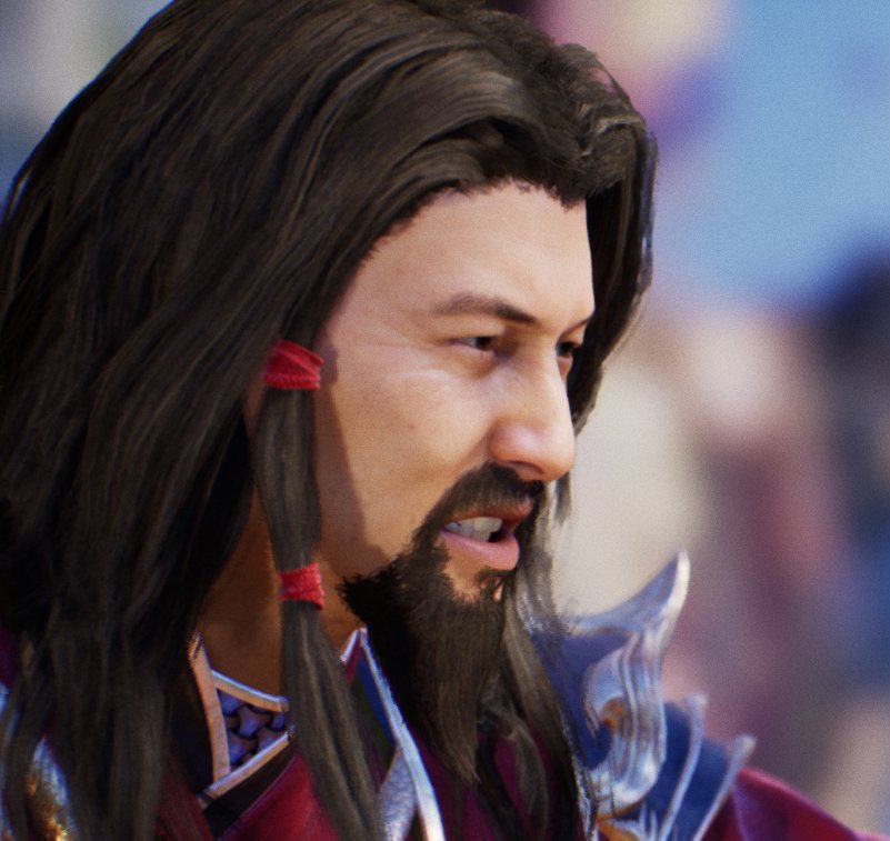 Shang Tsung ou Hagrid de Harry Potter? Mesmo assim, amei a skin do Deadly Alliance.