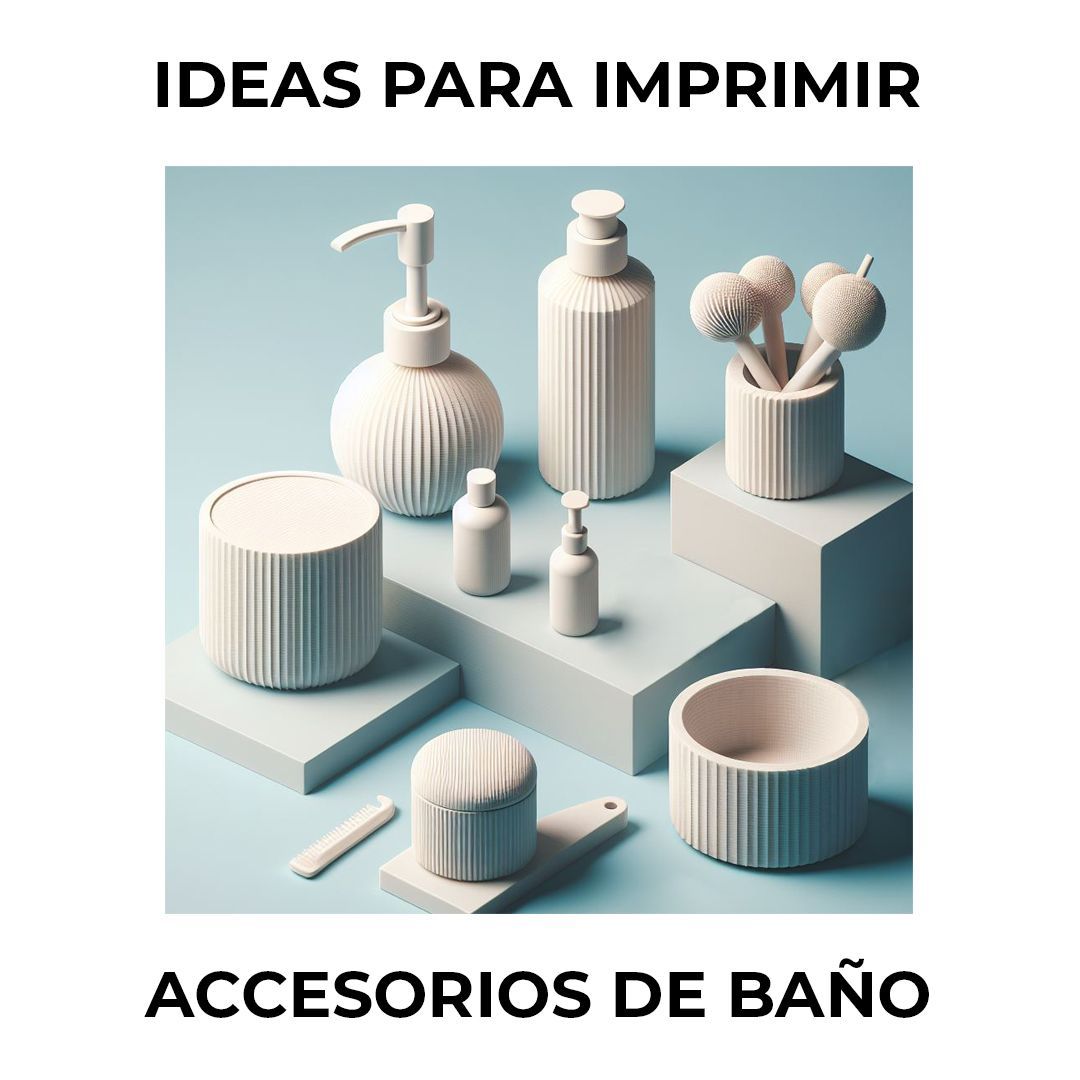 ¿Quieres mantener tus accesorios de baño ordenados? Con la impresión 3D puedes crear un soporte personalizado para organizar tu espacio con estilo y funcionalidad. #Hogar #Baño #Impresión3D 🚿🛁✨ #FabricaciónAditiva #Diseño3D #CreaciónEn3D #MakerMovement #CreadoCon3D