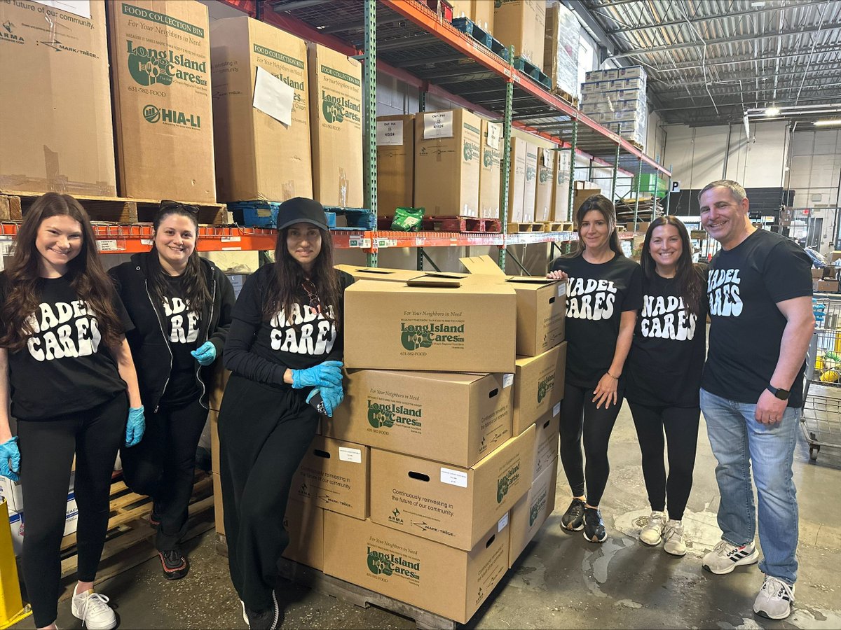 @madewithnadel joined us today as volunteers! We're grateful for their commitment to giving back. 🤝 #VolunteerDay #CorporateGiving