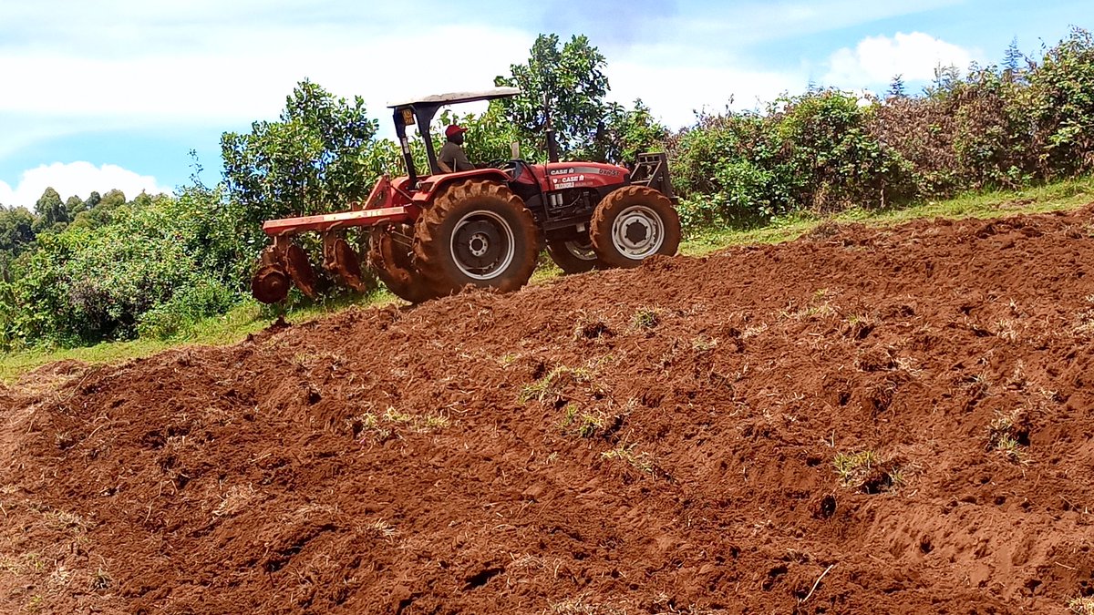 ✅A busy day at farm land preparation...
#MboleaNiYara