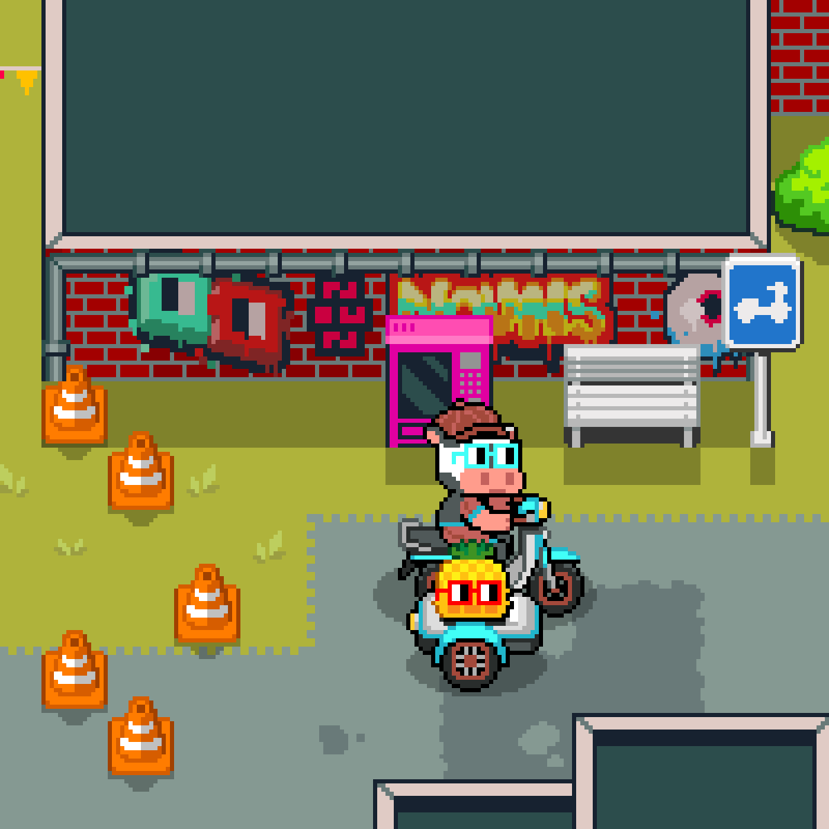 NounsCrown's tweet image. Get in loser, we’re fast traveling!