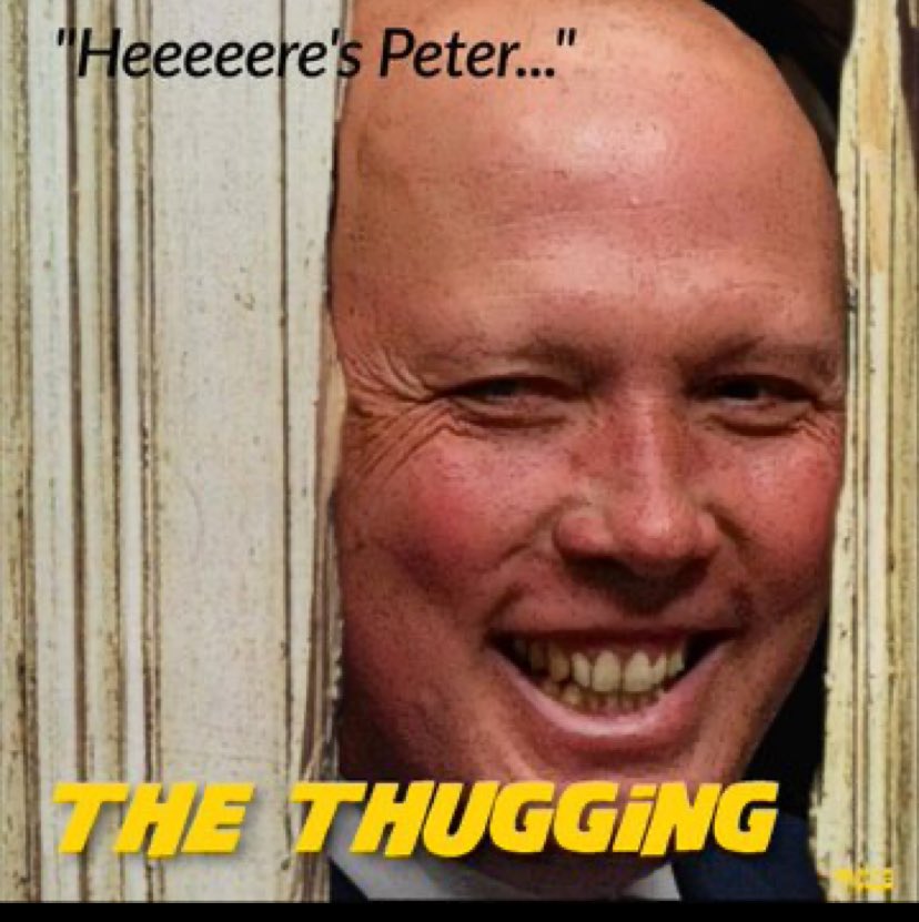 Peter Dutton is trying to sell the idea that Ms Higgins (the victim) should apologise to Linda Reynolds who called the victim a lying cow. Seriously Dutton out of all your nasty utterances this is a new low “fvk off” Reynolds 💩#DuttonTheThug #DuttonVisionlessBrute #auspol