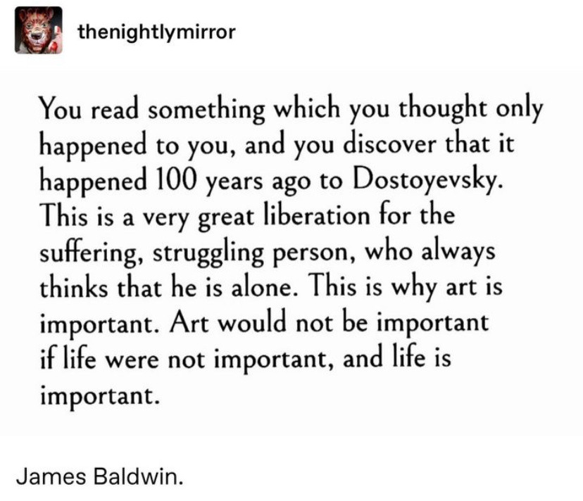 — James Baldwin