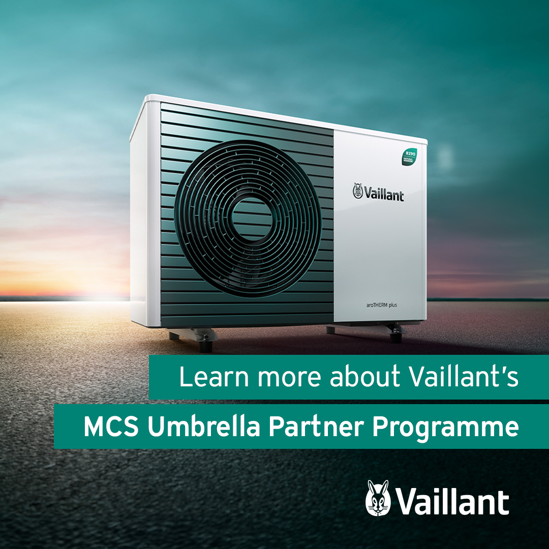 We're partnering with MCS Umbrella Partners to support you with completing your heat pump installations to an MCS standard. Register your interest with your details and your local Regional Business Manager will be in touch at tinyurl.com/5d67fu56