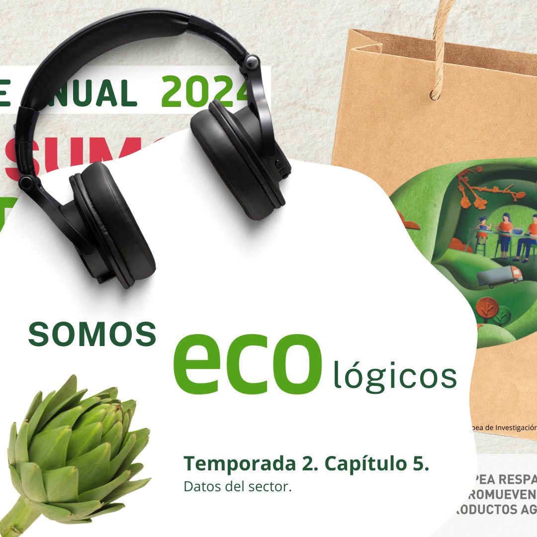 🎙️NUEVO PÓDCAST en SOMOS ECOlógicos: DATOS DEL SECTOR ECOLÓGICO, consumo y producción ecológicos🛒💚 👉Escúchalo en: open.spotify.com/episode/1sLJps…  #podcastenespañol #newpodcast #productosecológicos  #agriculturaecologica #productosecologicos #productosBIO