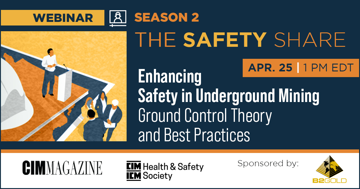 Join our panel of experts who will discuss the significance of ground control procedures and safety practices by drawing on their invaluable hands-on experience working underground alongside crews, engineers, and management teams. Register now: register.gotowebinar.com/register/56641…