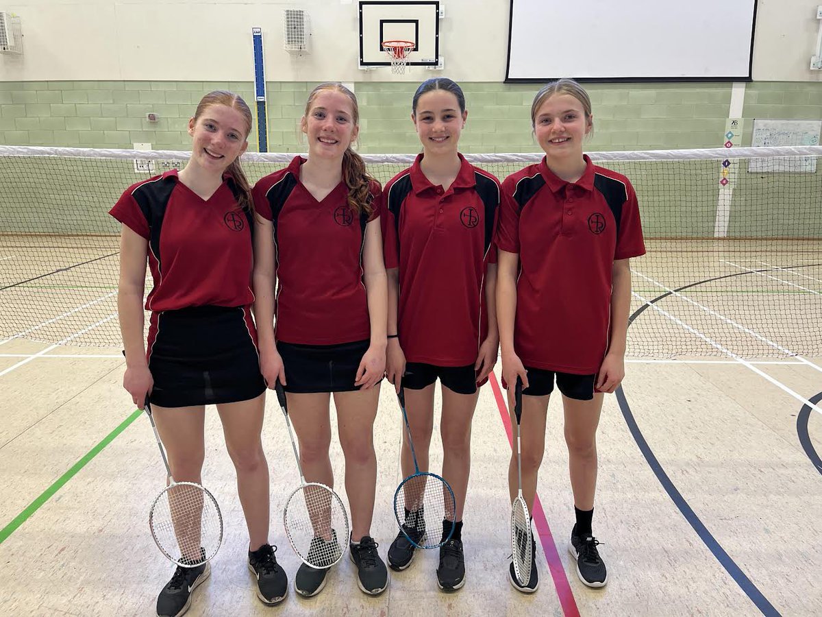The under-14 girls badminton team tonight beat strong opposition from Bohunt and Shoreham Academy to be crowded District Champions! The entire team were superb throughout and deserve huge praise for the way they conducted themselves #proudofourstudents