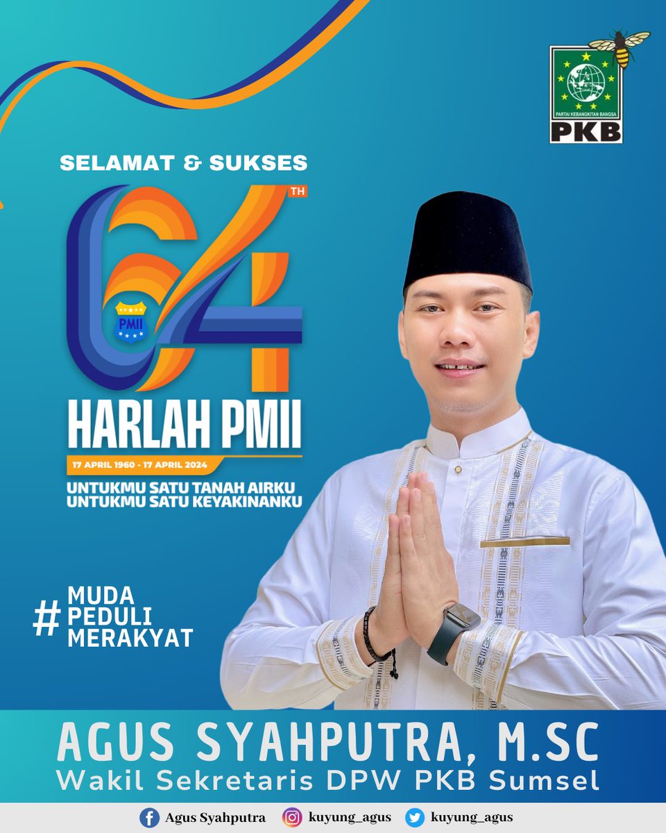 Ilmu &amp; bakti ku berikan, adil dan makmur ku perjuangkan