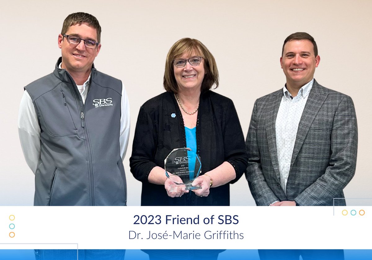 Dakota State and SBS Cybersecurity share a drive to improve, to empower, protect, and elevate the nation's cybersecurity; they have named President Griffiths the SBS Cybersecurity Friend of the Year for 2024! ➡️ ow.ly/fhJb50Rhk0l #DSUcyber #DakotaState @SBSCyber