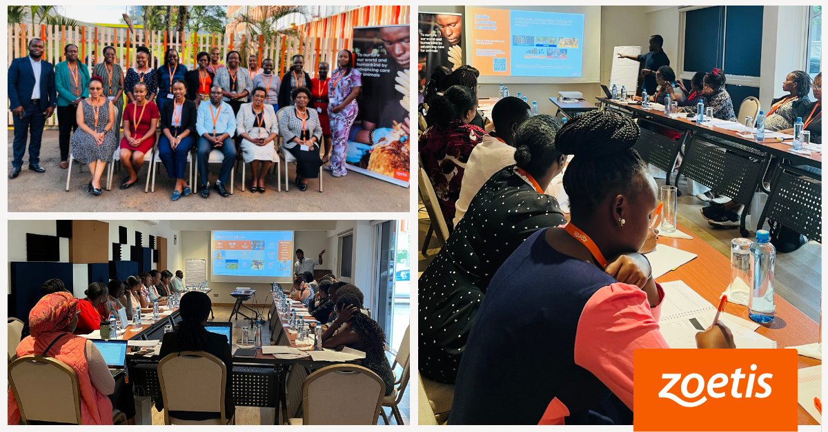 Our A.L.P.H.A. Plus initiative supported a 3-day business training for members of the Kenya Women Veterinary Association (KWVA) in Nairobi, Kenya as part of our long-term #sustainability goal to improve veterinary health in sub-Saharan Africa. #EarthDay