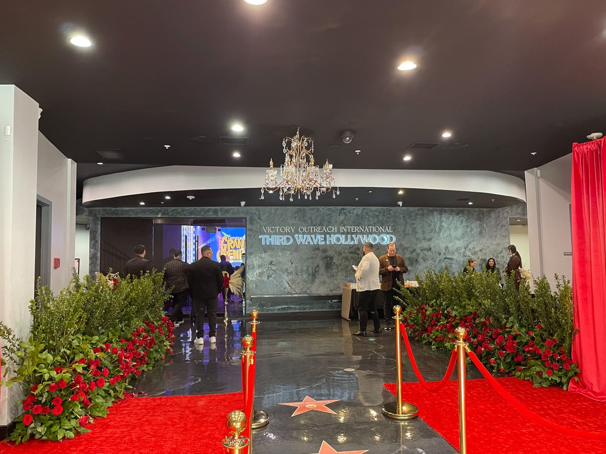 PlumpEng's tweet photo. PEI attended the opening of our latest projects which transformed the historic Vogue Theater into a vibrant Victory Outreach church. The  historical landmark of Los Angeles was built in 1935, and was eventually remodeled in 1959.#EngineeringExcellence #HistoricRestoration https://t.co/KkpG4zDFTn