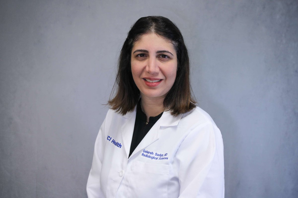 Congratulations to Dr. Gelareh Sadigh who was an Honorable Mention for Clinical Faculty Mentor of the Year Award at the UCI School of Medicine. You can find out more at the link below:

ow.ly/Ymo350RhhIk

#UCIRadiology #Award #UCI @UCIradres @UCI_Neurorads @gelarehsadigh