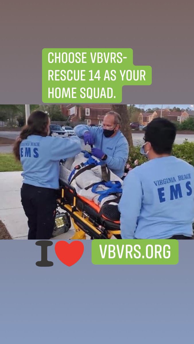 VBRescue consist of 10 #volunteer rescue squads, a volunteer marine rescue team, a junior volunteer rescue squad & #VBEMS (career medics). We invite new volunteers to check out opportunities awaiting you with the busiest & largest squad, #VBRescue14. VBVRS.org