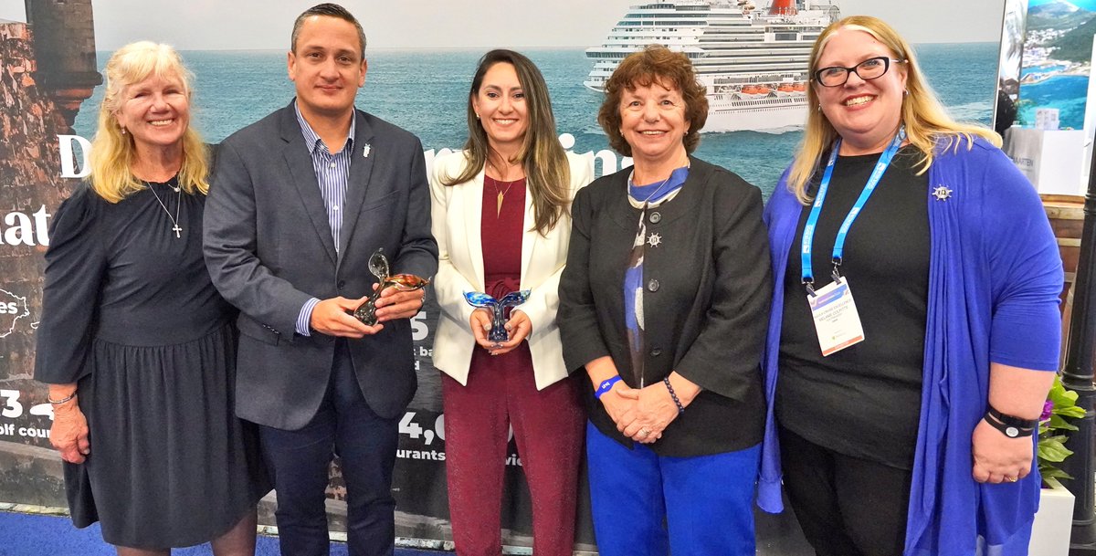 Congratulations to the @CTPuertoRico for being honored with the first ever “Aquila Whalesong Award” for Excellence in People Investment! Presented by the @AquilaCCE, this award celebrates organizations dedicated to nurturing talent and fostering growth within the tourism sector.