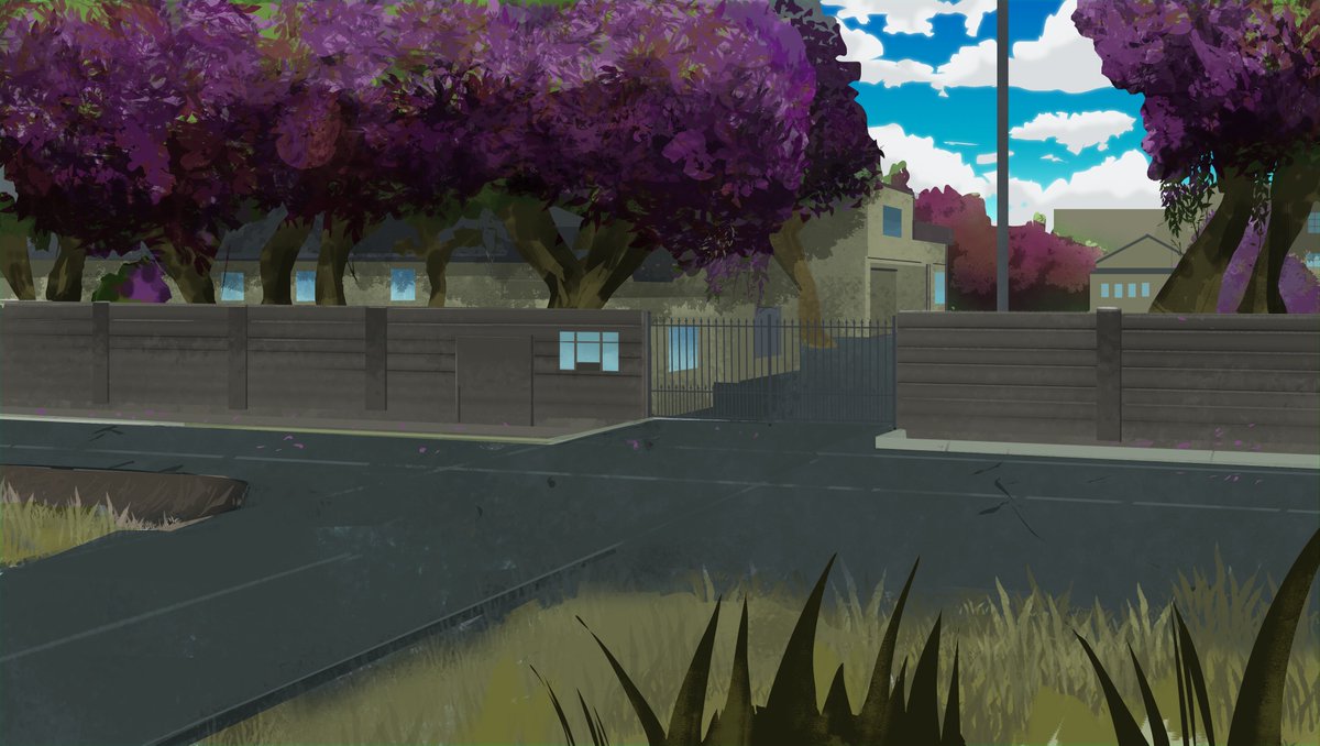 KendesInterlude's tweet photo. Environment No.1  off of a recently finished film (at least my part)! Will be posting more of these! #environment #art #animation #nigen #bgartist #anime #anime #afro #african #film #television https://t.co/YaSMkdScAT