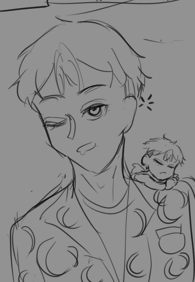 triz_drafts's tweet image. art wip 👼