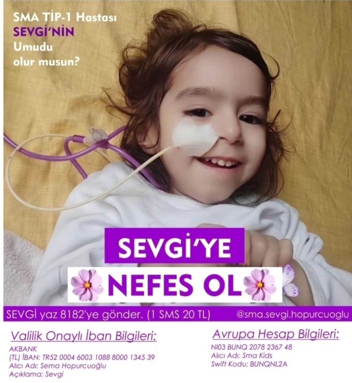 Sevgikazandi's tweet photo. Sevgi'nin ilacına kavuşması için size ihtiyacı var. Lütfen görmezden gelmeyin🩷🌸
#sevgiyleuçuralımbalonları #sma_sevgimizkazanacak https://t.co/LtsUm8VUyw