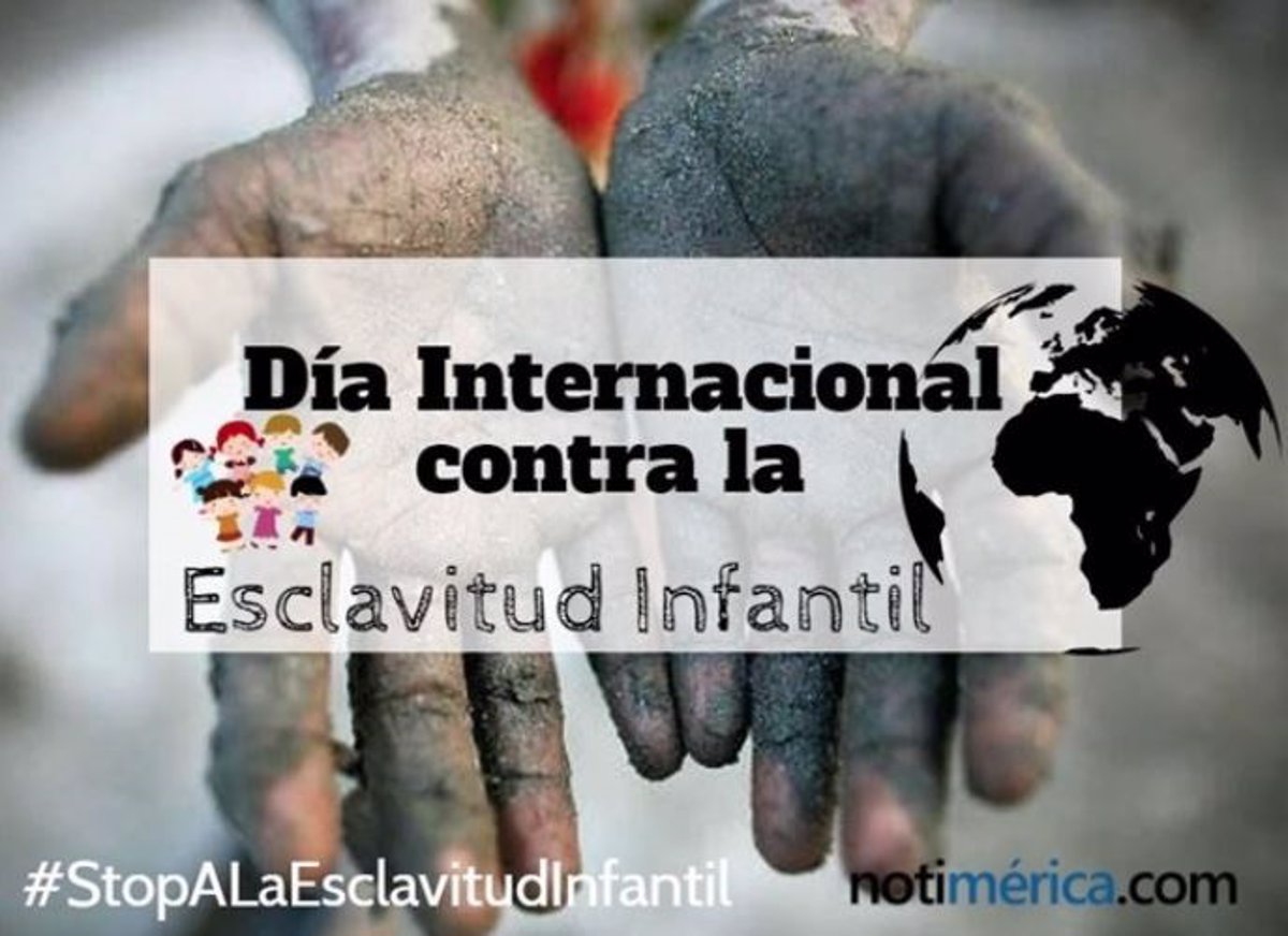 En el #DíaMundialcontralaEsclavitudInfantil, es importante reflexionar sobre esta triste realidad de miles de niños víctimas de la #EsclavitudInfantil, Es fundamental sensibilizar, educar y promover acciones concretas para erradicar la esclavitud infantil en todas sus formas.