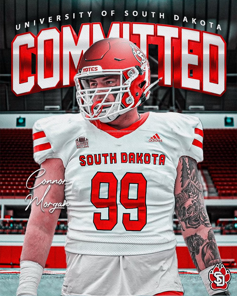 I’m excited to say I will be spending my final year of eligibility at the University of South Dakota! #GoYotes @SDCoyotesFB