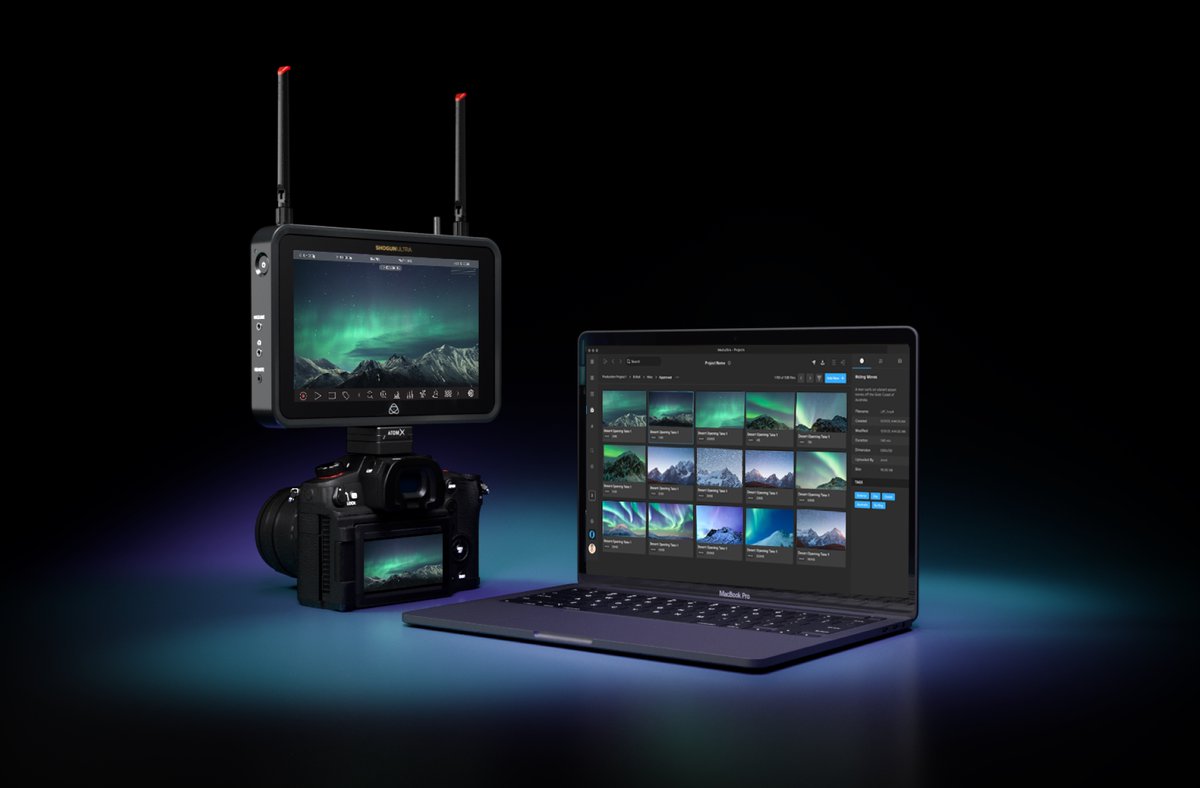 @EditShare announced it has partnered with @AtomosGlobal to bring camera to cloud workflows to #MediaSilo, the leading video collaboration platform. #MediaSilo will be integrated with Atomos’ cloud connected range of camera mounted monitor-recorders. bit.ly/3xAnEMV