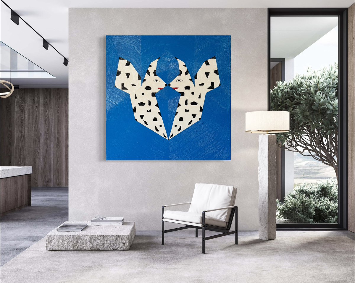 Cranyus's tweet photo. Energy Vibration - The Twin Dalmatians 
48x48 in

#thetwindalmatians #painting #art #artist #artwork   #contemporaryart #arte #acrylicpainting #watercolor #digitalart #draw #abstractart #artgallery #design #love #paintings #fineart #painter  #modernart  #lasvegasartists https://t.co/s9Mfzut0g0