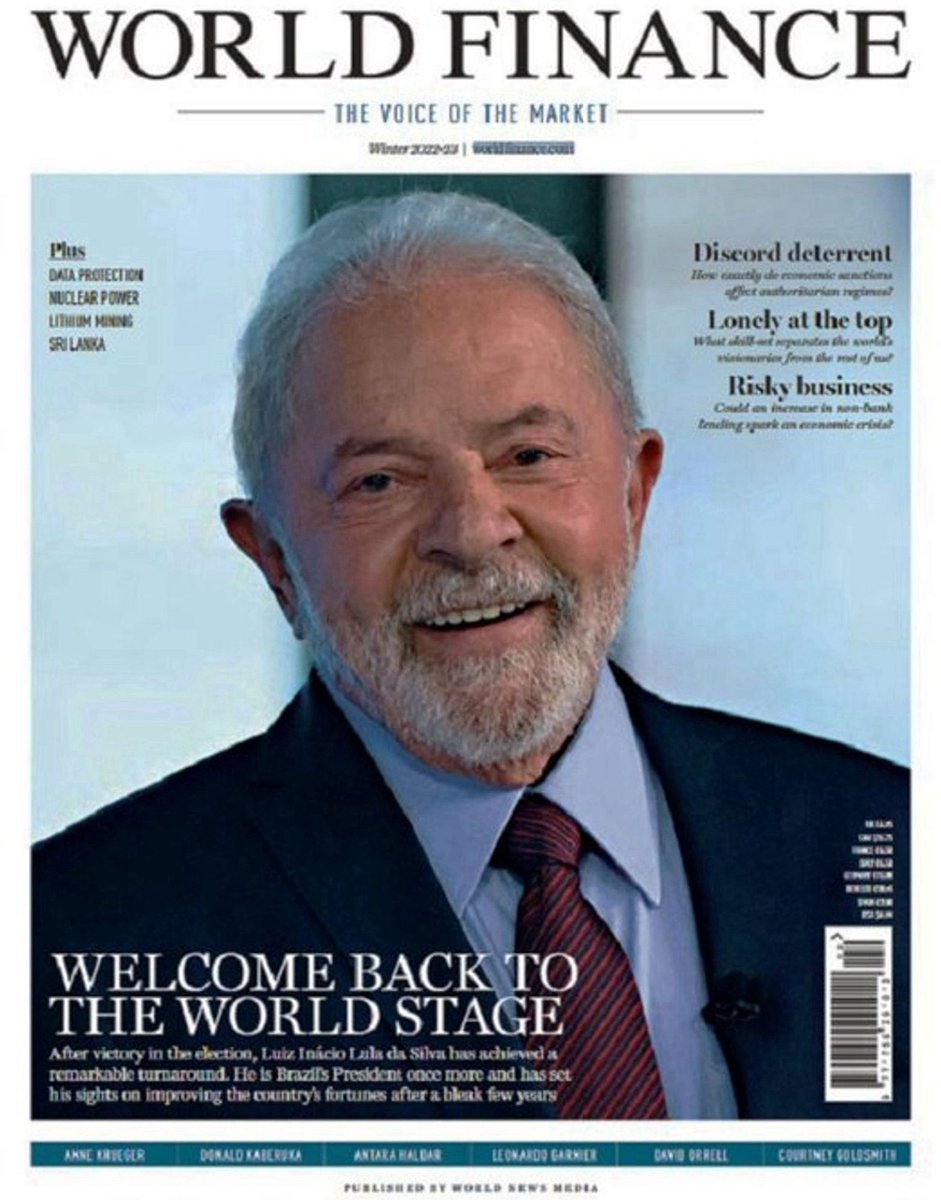 Salve o nosso Presidente Lula! Nosso orgulho voltando🚩🚩🚩