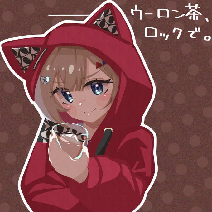 「brown hair red hoodie」 illustration images(Latest)