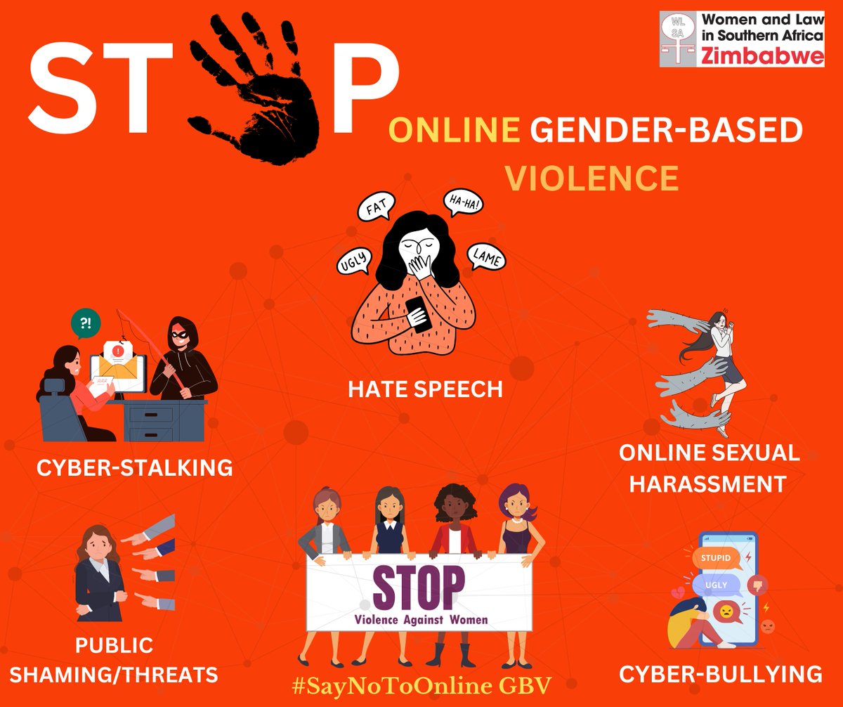 📣Online Gender-based violence undermines women's freedom of expression and pushes them out of digital spaces. #EndOnlineGBV #SafeOnlineSpacesForAll