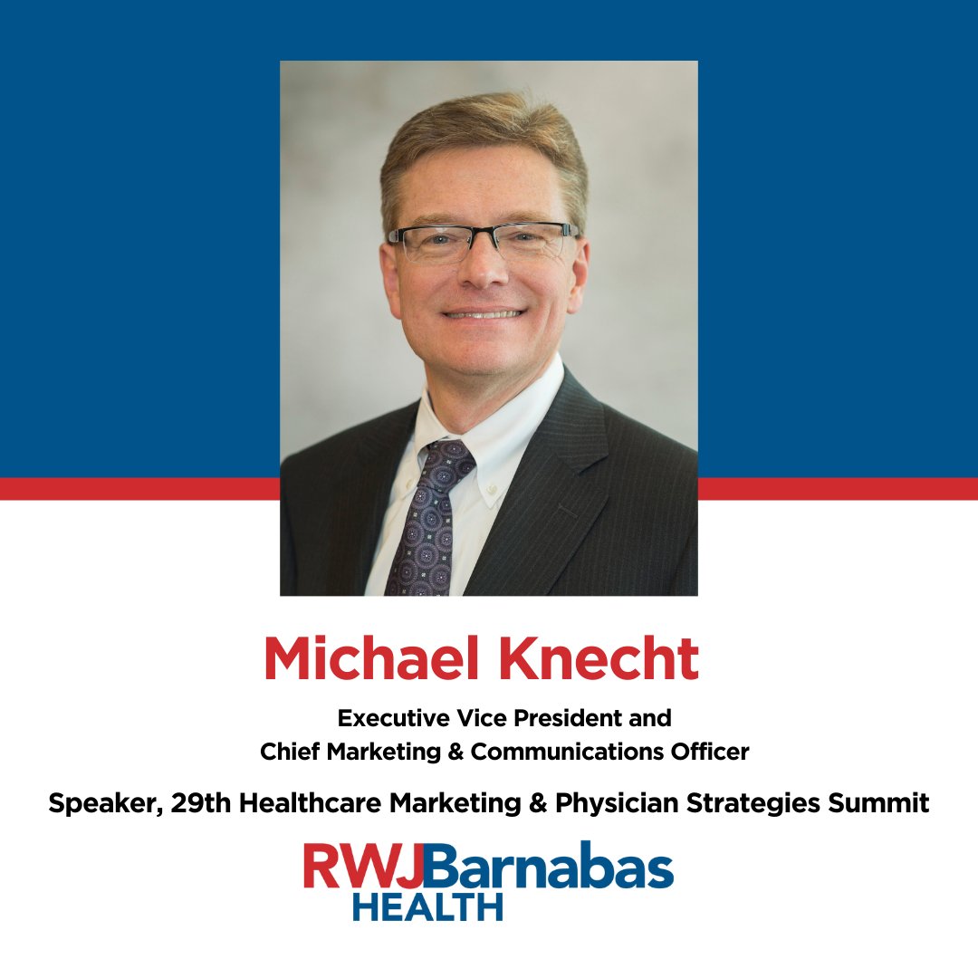 Michael Knecht, our Executive Vice President & Chief Marketing & Communications Officer, will present on best practices for #crisismanagement Thursday at the Forum for Healthcare Strategists’ 29th Healthcare Marketing & Physician Strategies Summit. #HMPS24 #LetsBeHealthyTogether